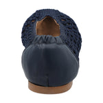 Zapato Rafia Mujer Freda Azul Rockford