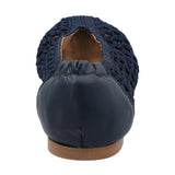 Zapato Rafia Mujer Freda Azul Rockford