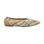 Zapato Rafia Mujer Freda Azul Rockford