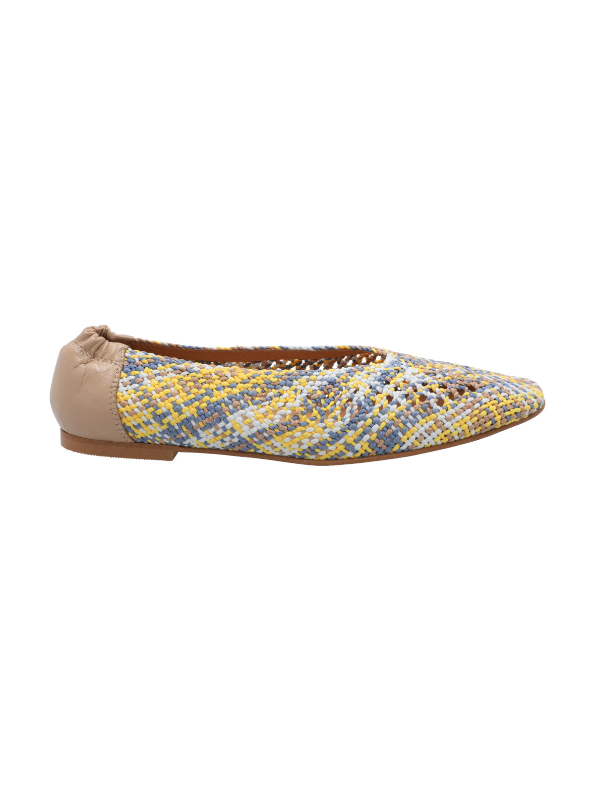 Zapato Rafia Mujer Freda Azul Rockford