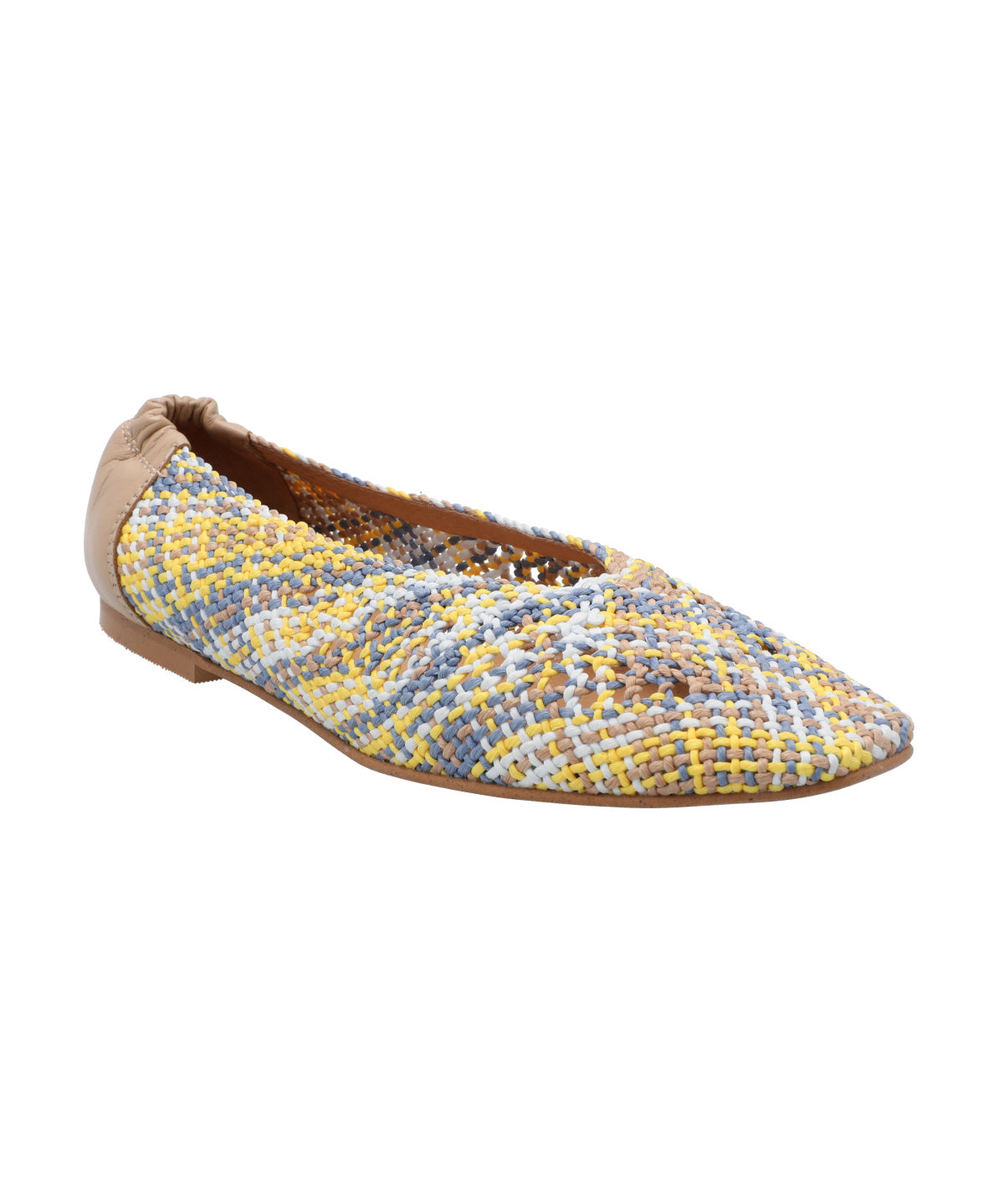 Zapato Rafia Mujer Freda Azul Rockford