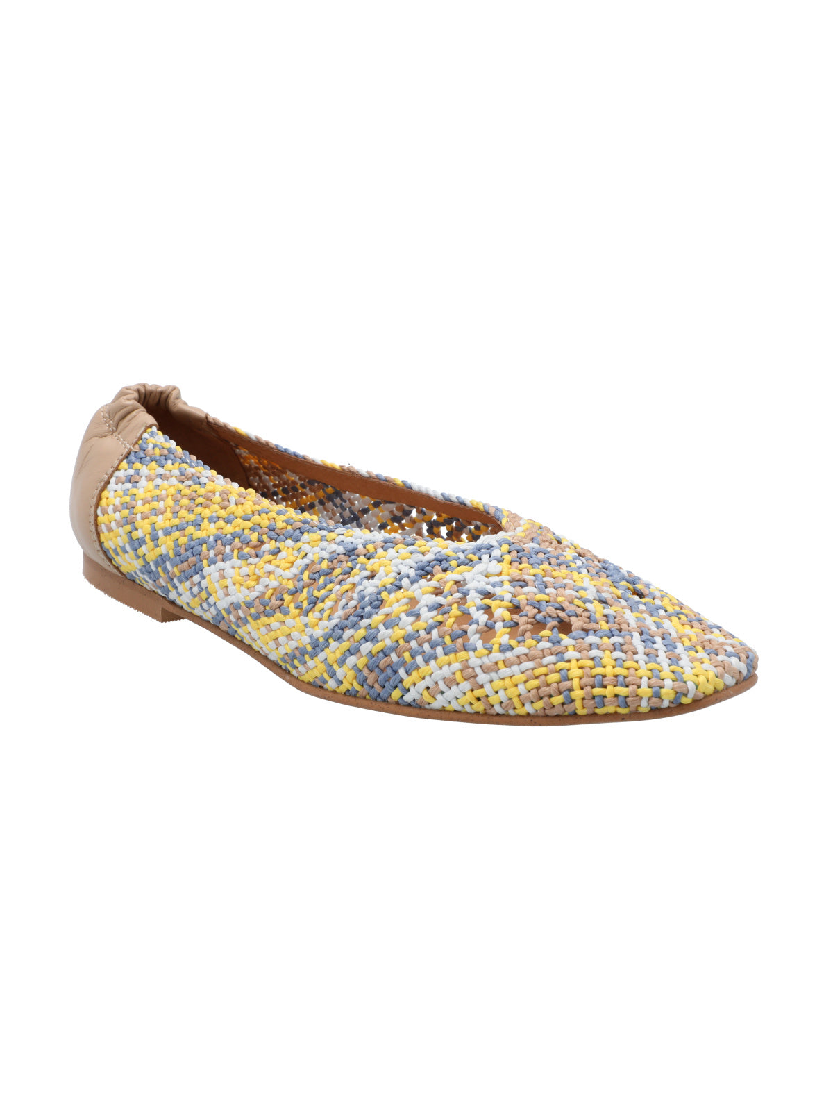 Zapato Rafia Mujer Freda Azul Rockford