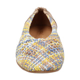 Zapato Rafia Mujer Freda Azul Rockford