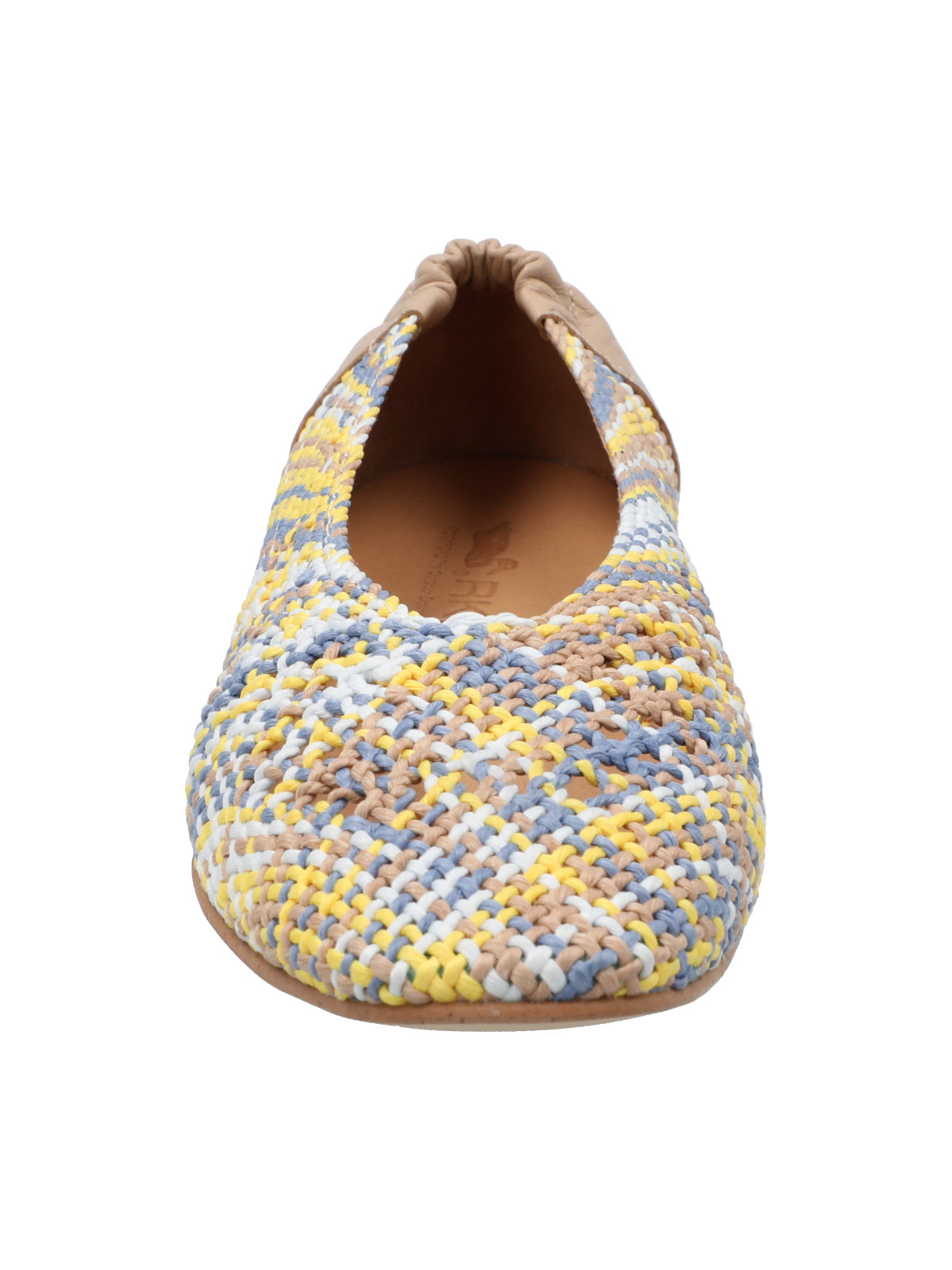 Zapato Rafia Mujer Freda Azul Rockford