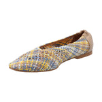 Zapato Rafia Mujer Freda Azul Rockford