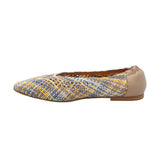 Zapato Rafia Mujer Freda Azul Rockford
