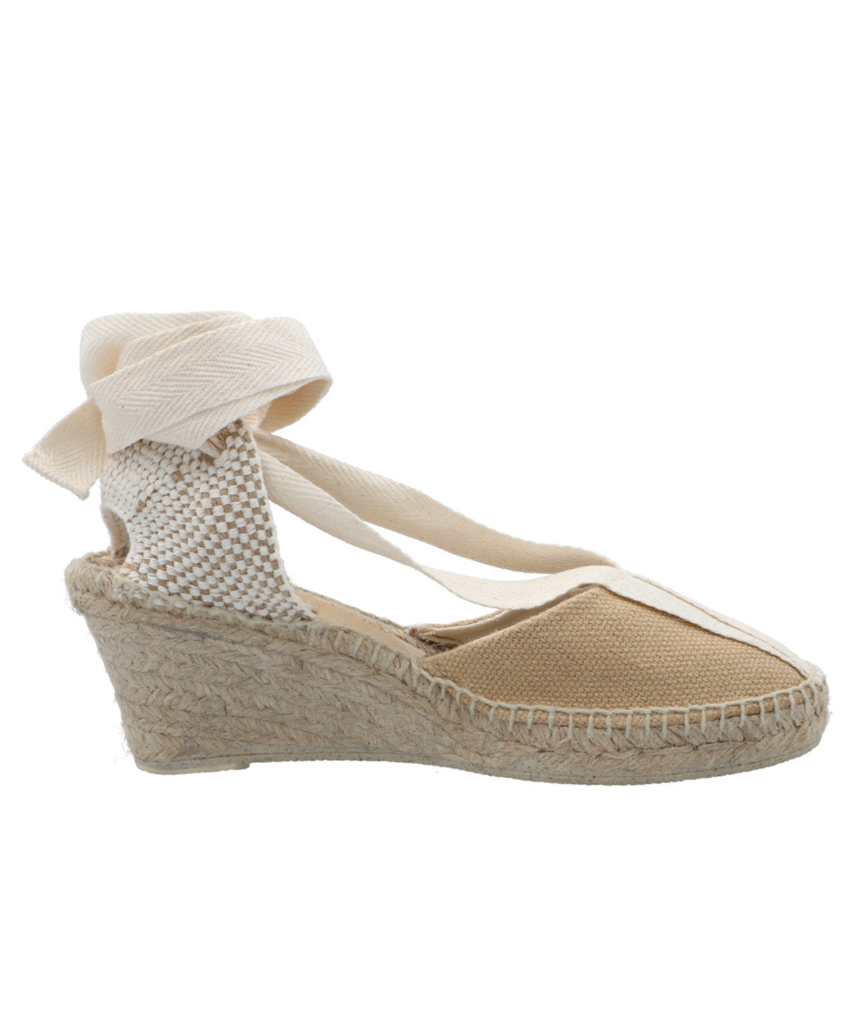 Alpargata Algodón Mujer Palamos Beige Rockford