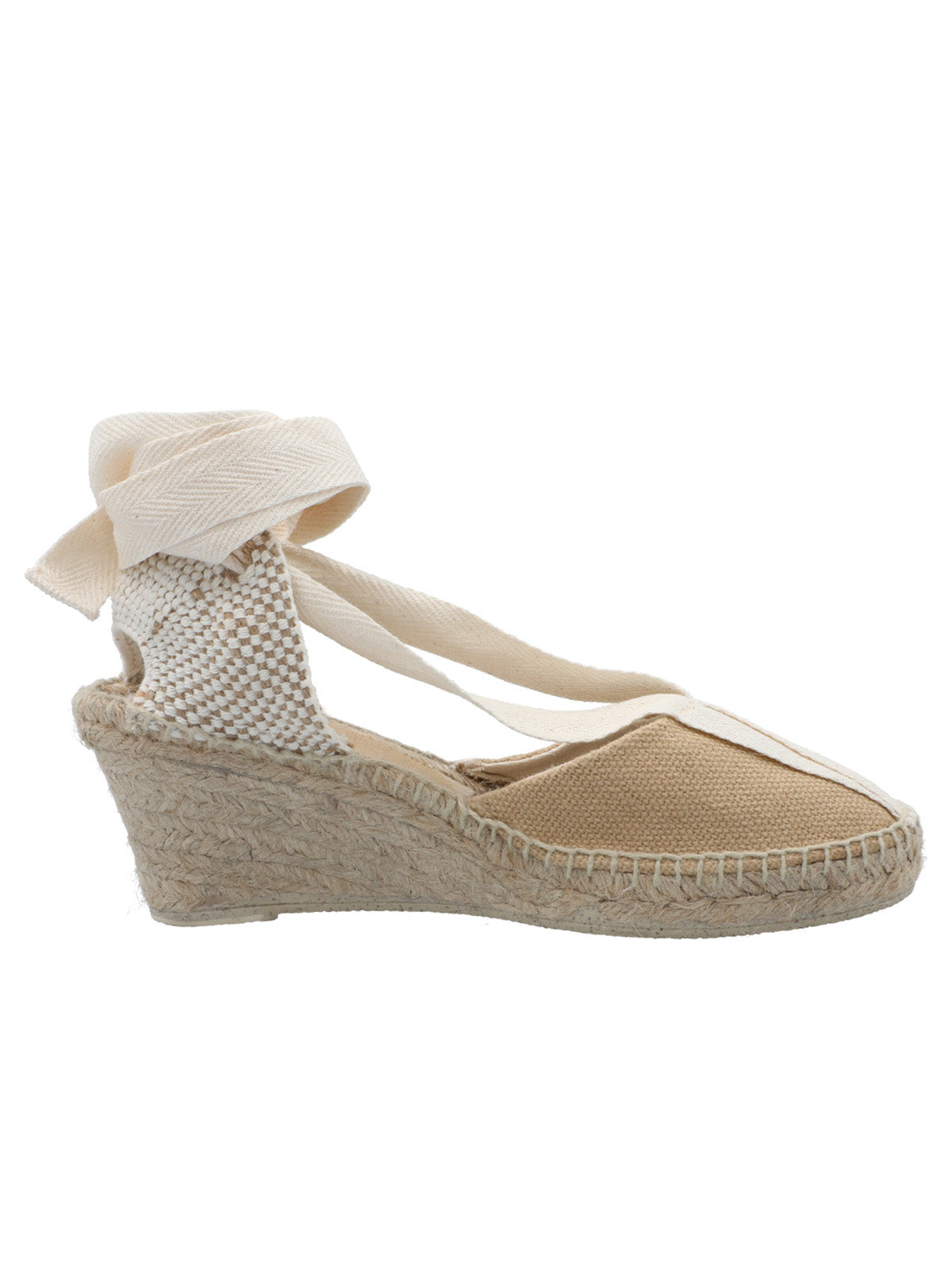 Alpargata Algodón Mujer Palamos Beige Rockford