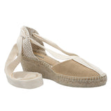 Alpargata Algodón Mujer Palamos Beige Rockford