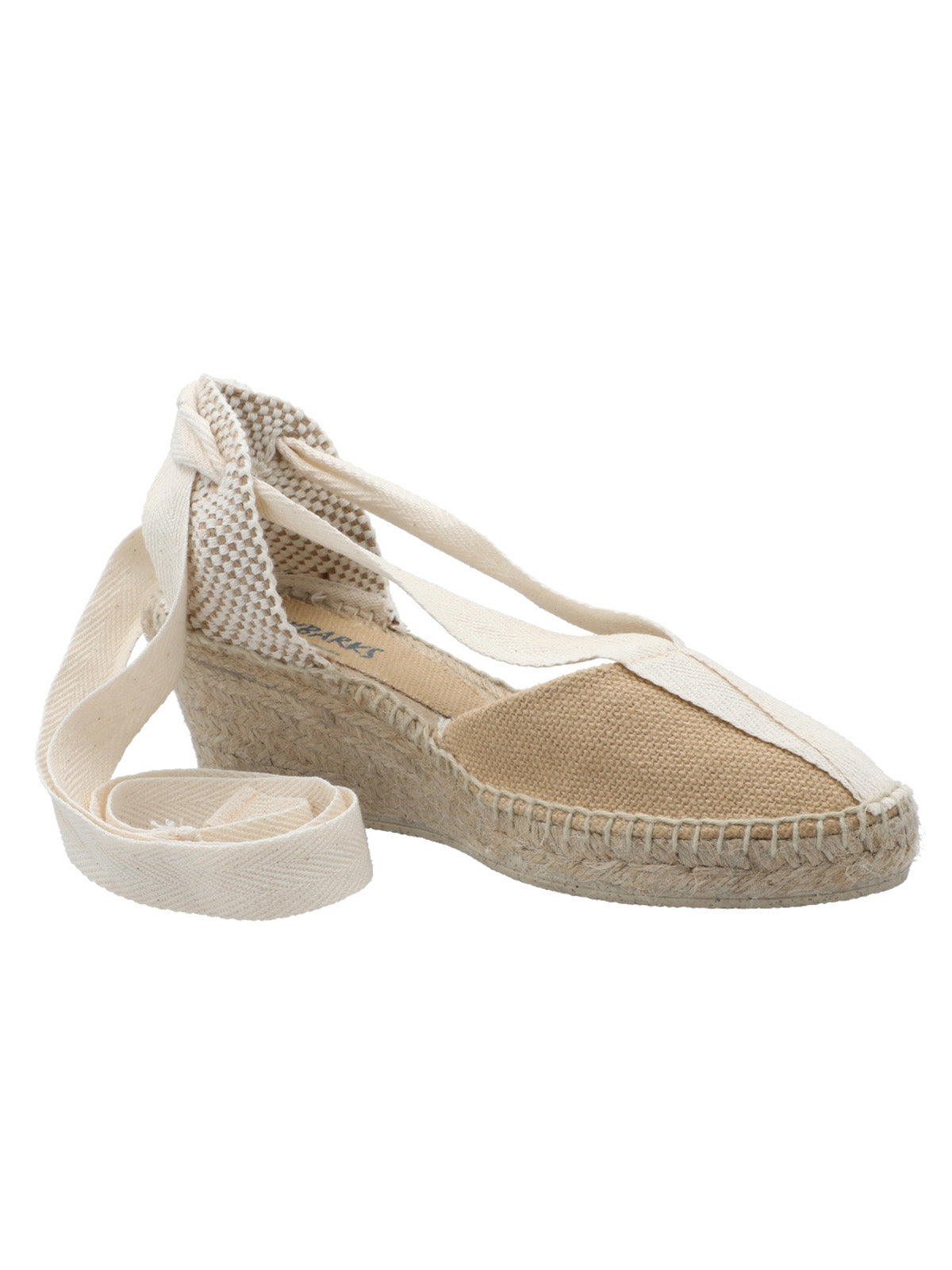 Alpargata Algodón Mujer Palamos Beige Rockford