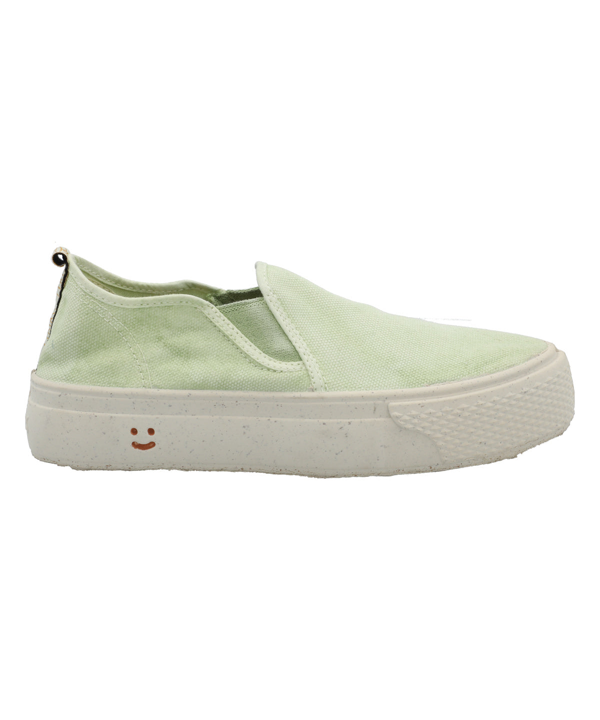 Slip On Algodón Orgánico Mujer Siena Verde Rockford