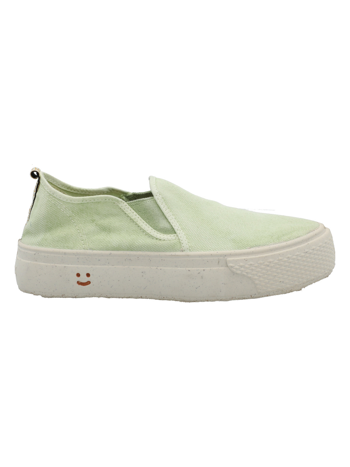 Slip On Algodón Orgánico Mujer Siena Verde Rockford