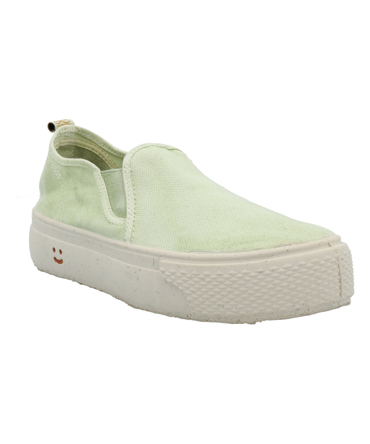 Slip On Algodón Orgánico Mujer Siena Verde Rockford