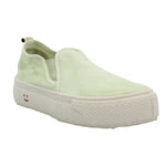 Slip On Algodón Orgánico Mujer Siena Verde Rockford