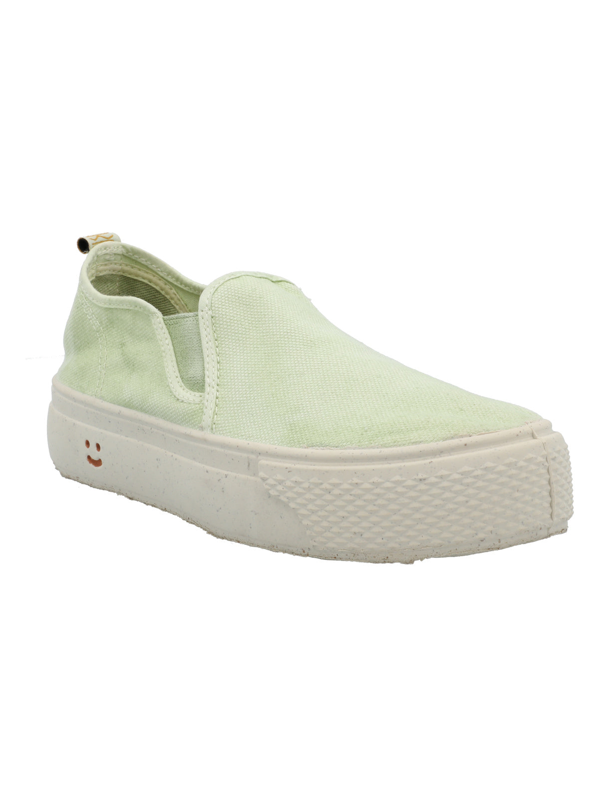 Slip On Algodón Orgánico Mujer Siena Verde Rockford