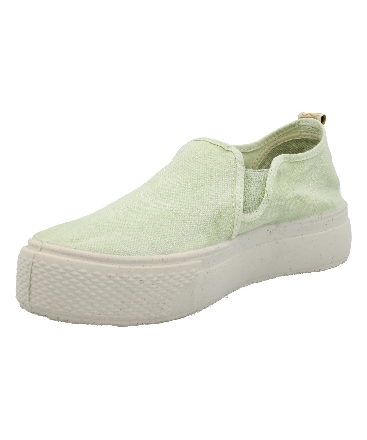 Slip On Algodón Orgánico Mujer Siena Verde Rockford