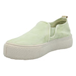 Slip On Algodón Orgánico Mujer Siena Verde Rockford