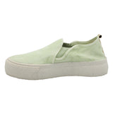 Slip On Algodón Orgánico Mujer Siena Verde Rockford