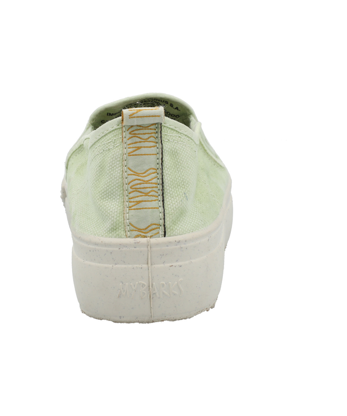 Slip On Algodón Orgánico Mujer Siena Verde Rockford