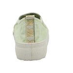 Slip On Algodón Orgánico Mujer Siena Verde Rockford