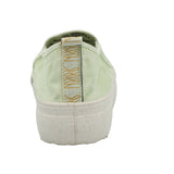 Slip On Algodón Orgánico Mujer Siena Verde Rockford