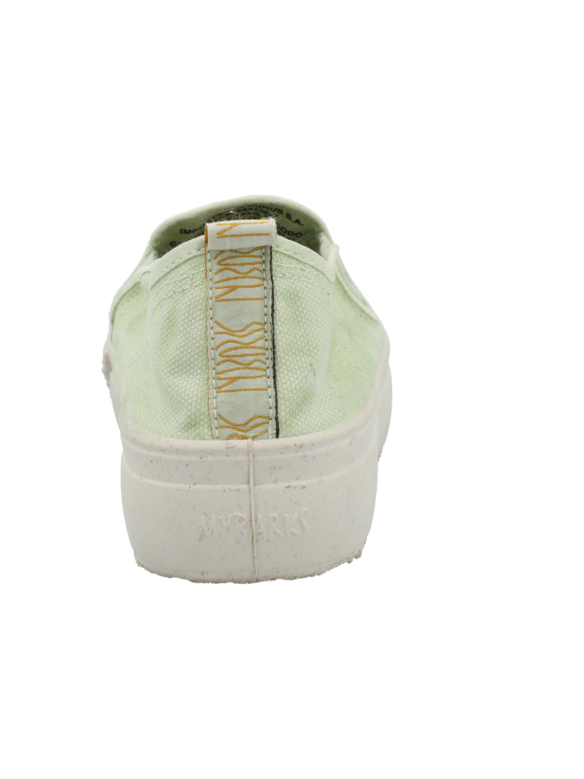 Slip On Algodón Orgánico Mujer Siena Verde Rockford