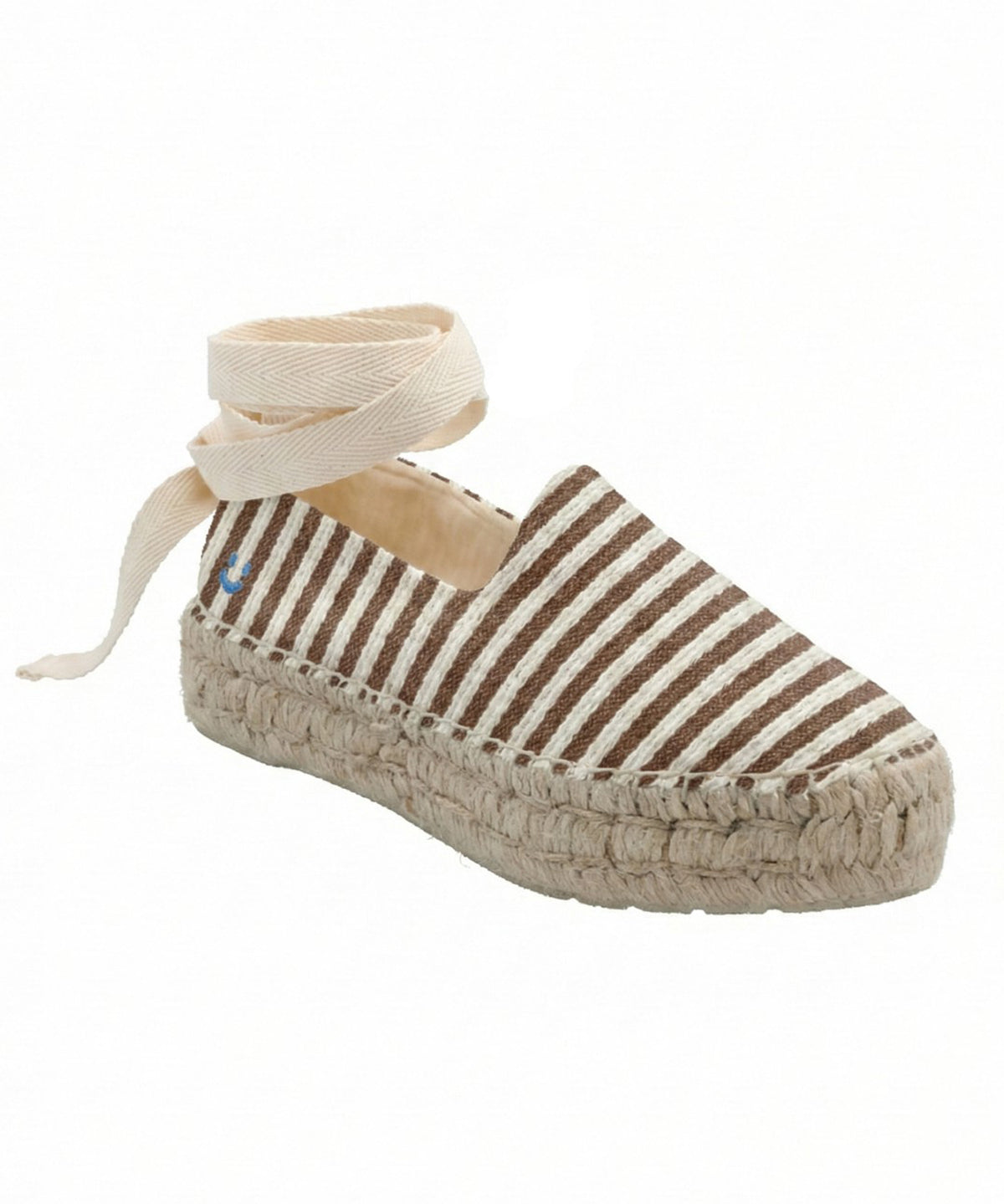 Alpargata Algodón Mujer Roses Café Rockford