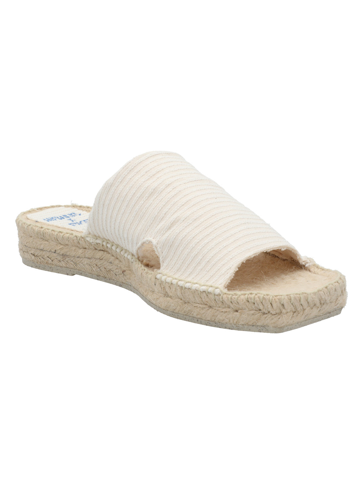 Alpargata Algodón Mujer Lloret Blanco Rockford