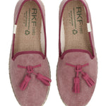 Alpargata Algodón Orgánico Mujer Holbox Rosa Rockford