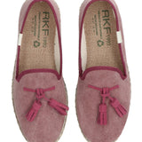 Alpargata Algodón Orgánico Mujer Holbox Rosa Rockford