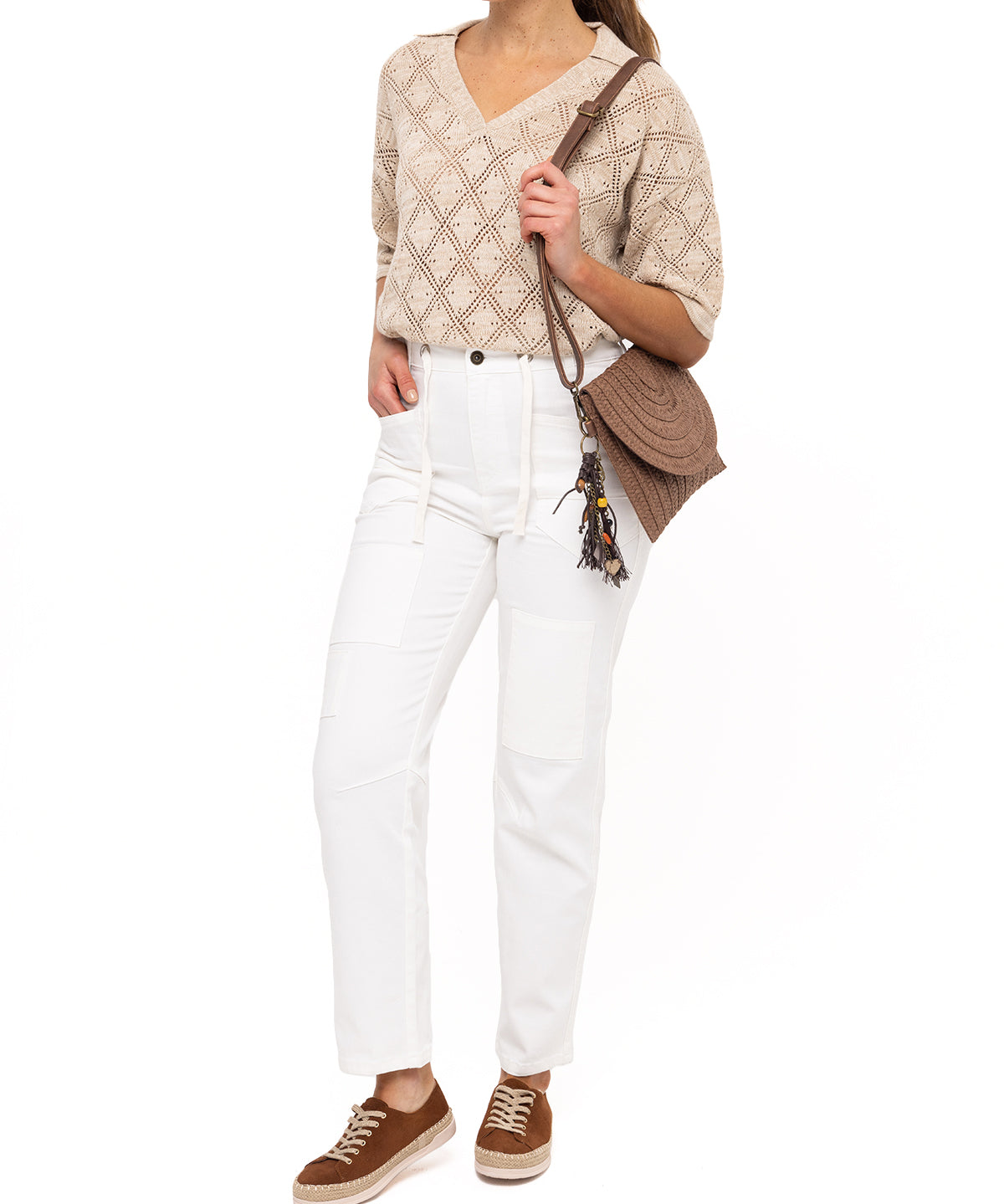 Jeans Natural Flex Mujer Garda Blanco Rockford