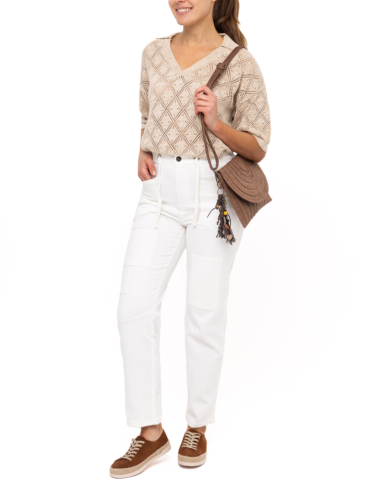 Jeans Natural Flex Mujer Garda Blanco Rockford