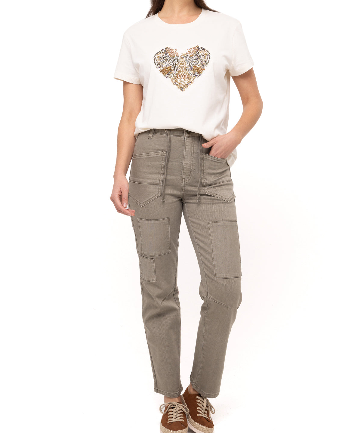Jeans Natural Flex Mujer Garda Oliva Rockford