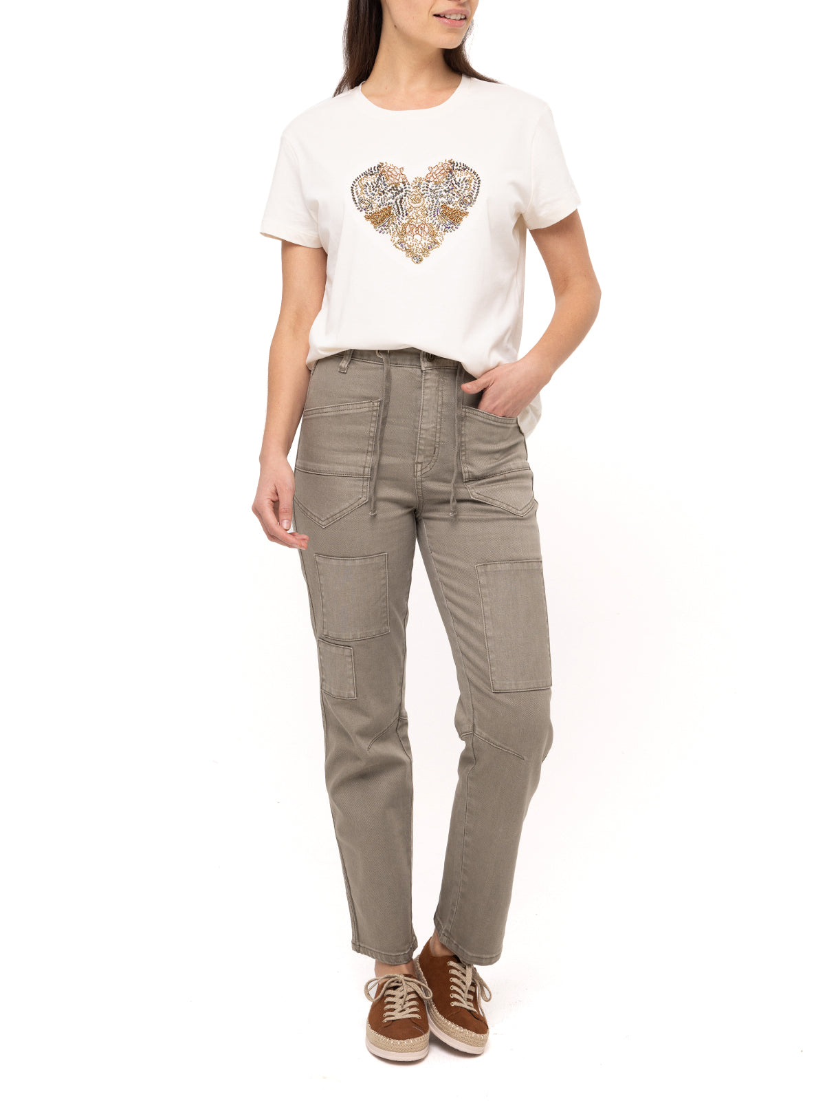 Jeans Natural Flex Mujer Garda Oliva Rockford
