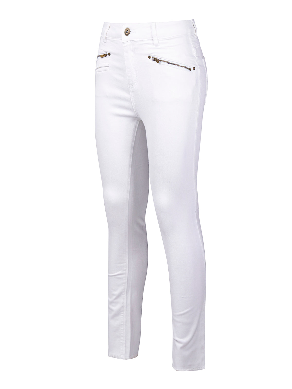 Jeans Natural Flex Mujer Leman Blanco Rockford