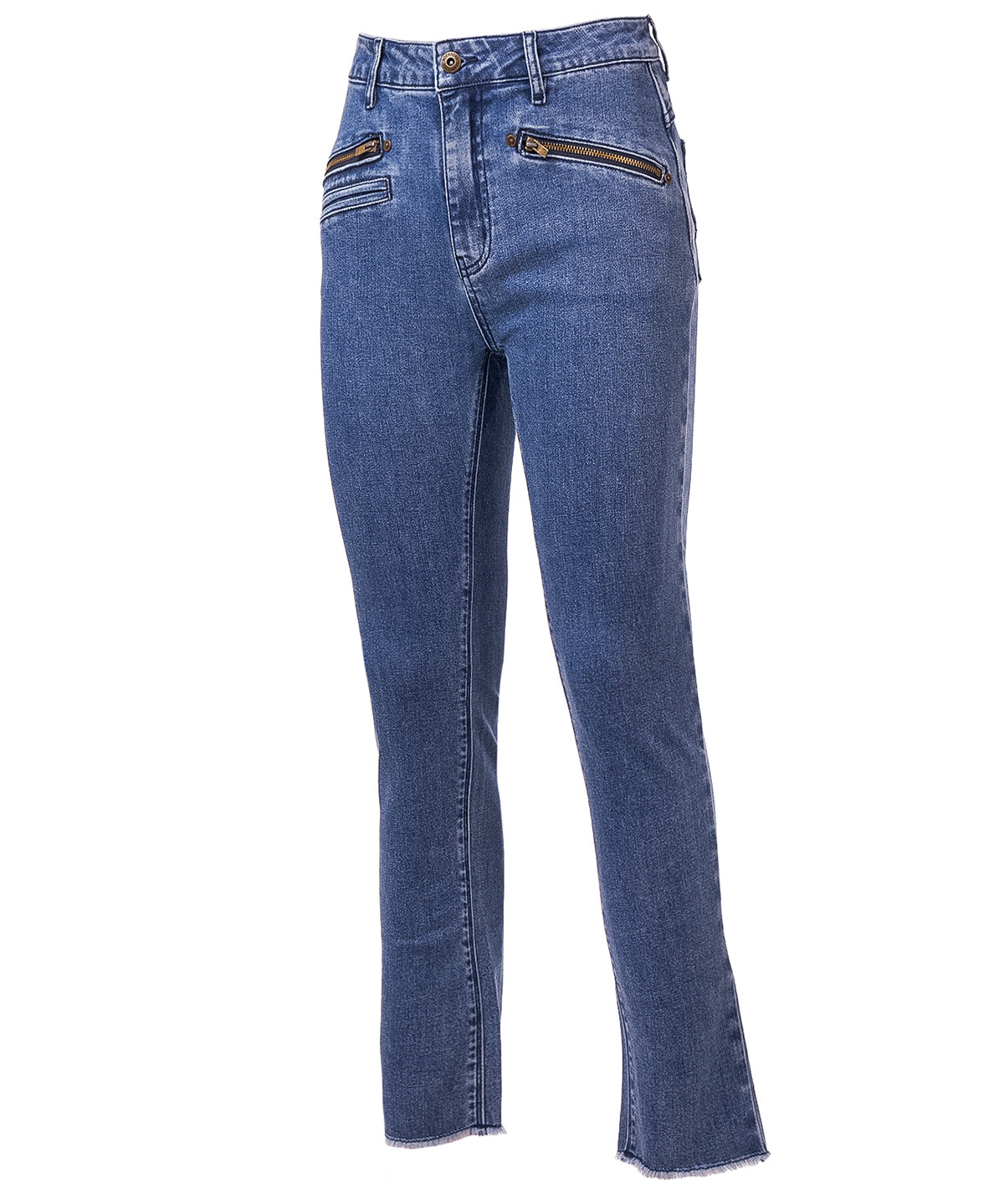 Jeans Natural Flex Mujer Leman Azul Rockford