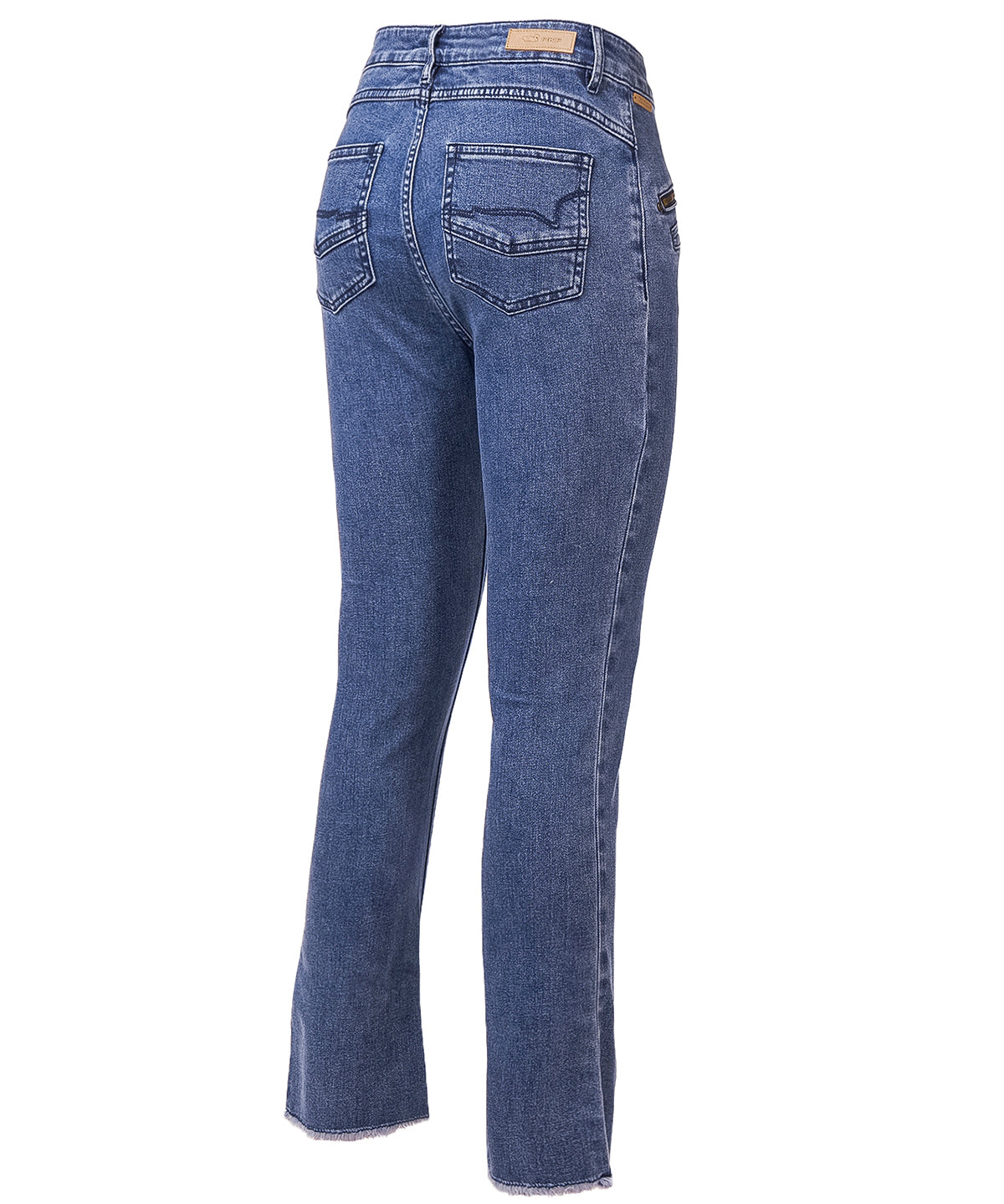 Jeans Natural Flex Mujer Leman Azul Rockford