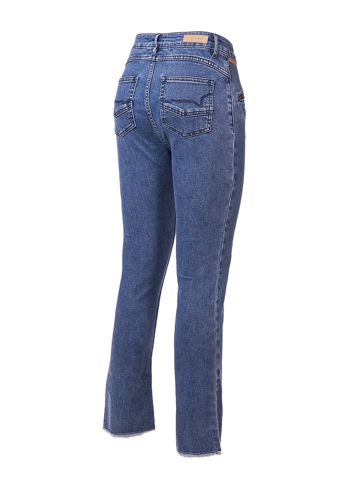 Jeans Natural Flex Mujer Leman Azul Rockford