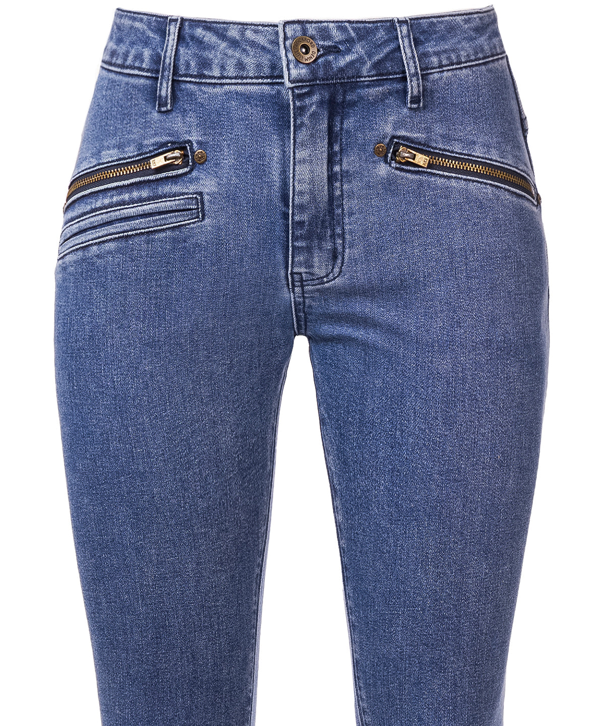 Jeans Natural Flex Mujer Leman Azul Rockford