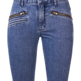 Jeans Natural Flex Mujer Leman Azul Rockford