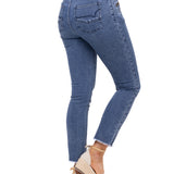 Jeans Natural Flex Mujer Leman Azul Rockford