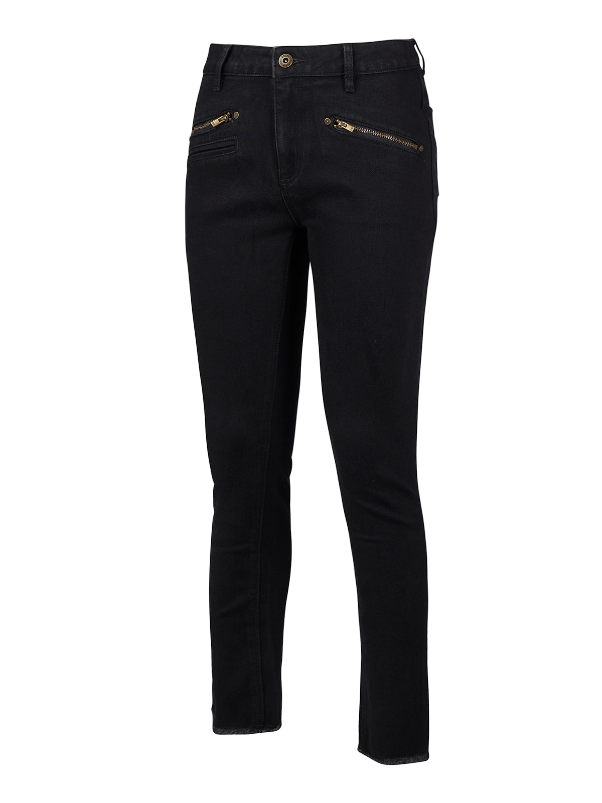 Jeans Natural Flex Mujer Leman Negro Rockford