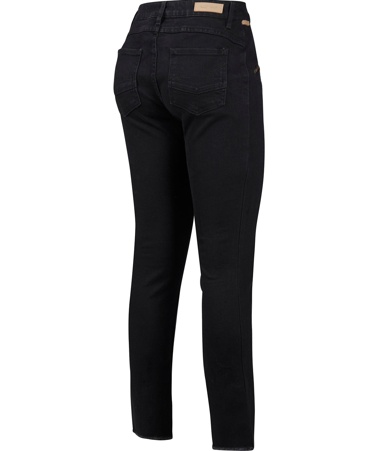Jeans Natural Flex Mujer Leman Negro Rockford