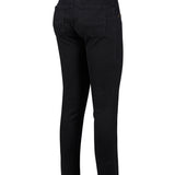 Jeans Natural Flex Mujer Leman Negro Rockford