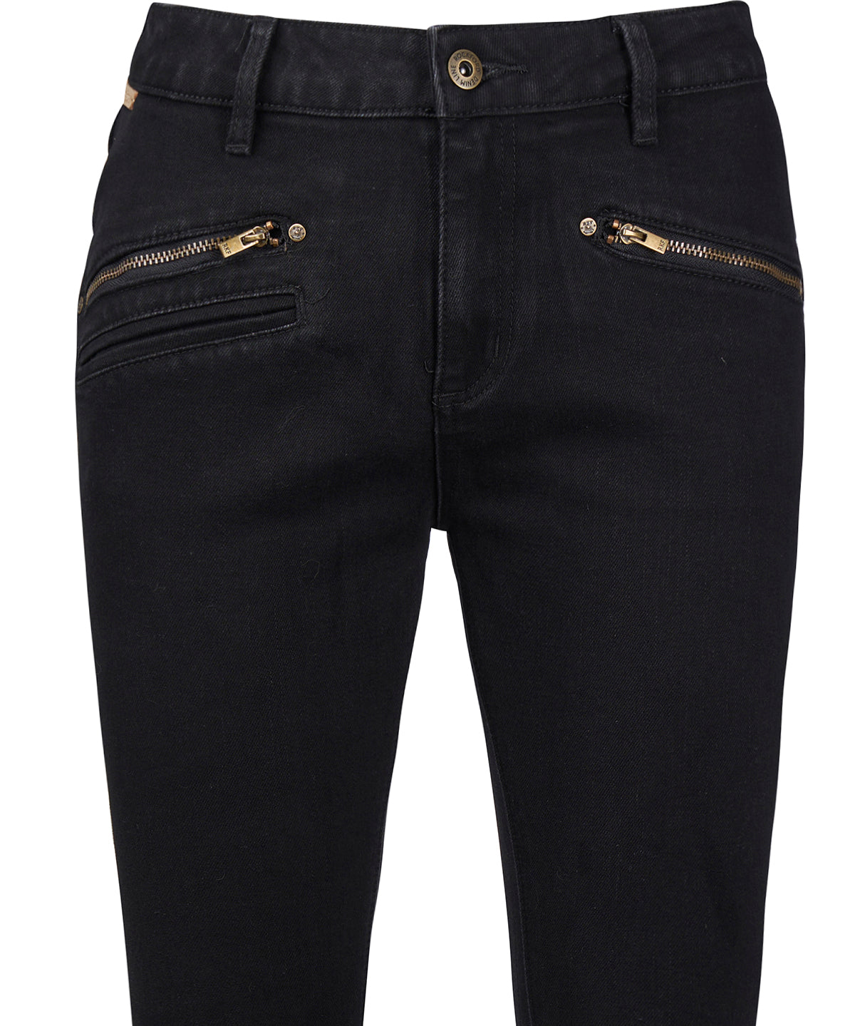 Jeans Natural Flex Mujer Leman Negro Rockford