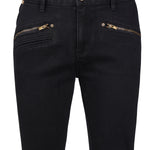 Jeans Natural Flex Mujer Leman Negro Rockford