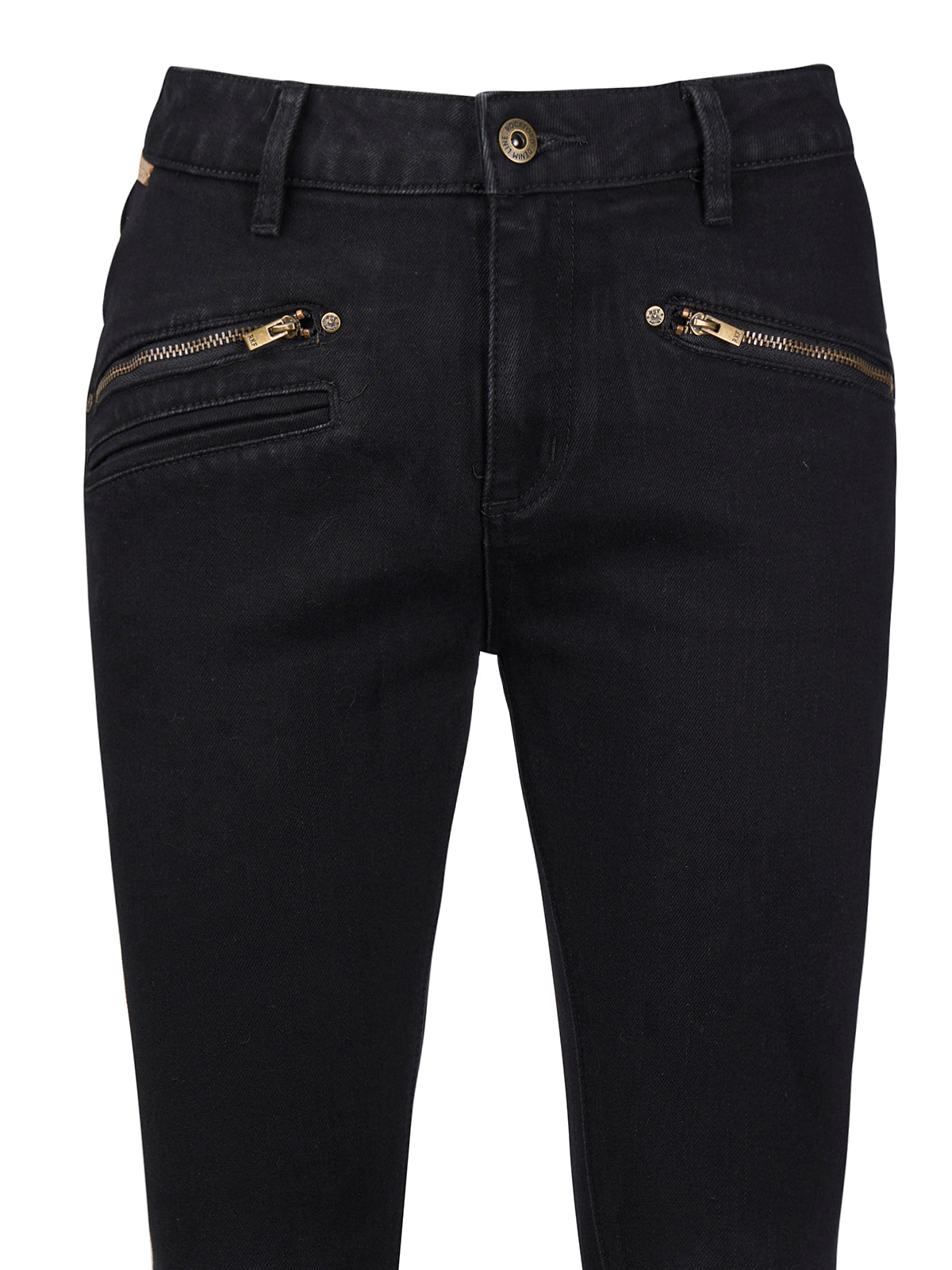 Jeans Natural Flex Mujer Leman Negro Rockford