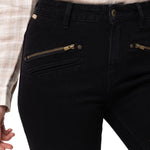 Jeans Natural Flex Mujer Leman Negro Rockford
