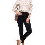Jeans Natural Flex Mujer Leman Negro Rockford