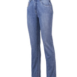 Jeans Natural Flex Mujer Oliviastripe Azul Rockford